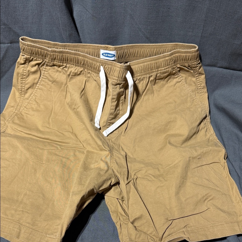 Old Navy Khaki Drawstring Shorts